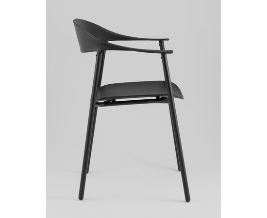 Стул Eila пластик черный, изображение 4 | Интернет магазин мебели и декора LifeDekor