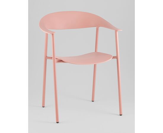 Стул Eila пластик розовый, изображение 2 | Интернет магазин мебели и декора LifeDekor