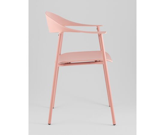 Стул Eila пластик розовый, изображение 4 | Интернет магазин мебели и декора LifeDekor