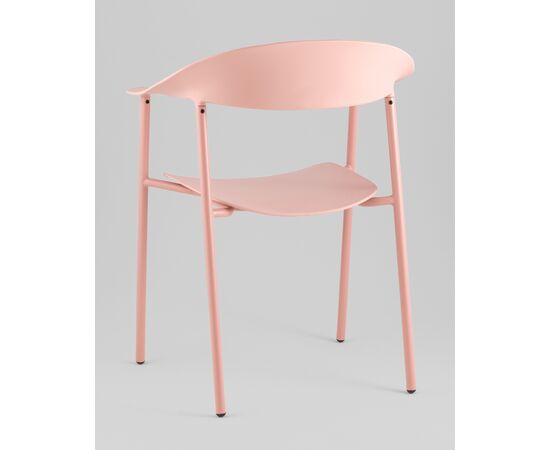 Стул Eila пластик розовый, изображение 6 | Интернет магазин мебели и декора LifeDekor