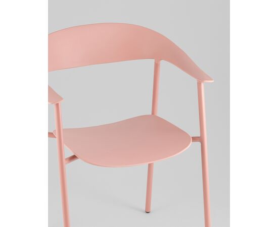 Стул Eila пластик розовый, изображение 8 | Интернет магазин мебели и декора LifeDekor
