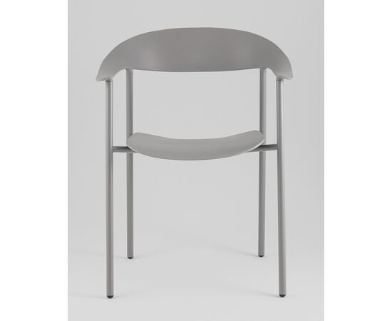 Стул Eila пластик серый, изображение 3 | Интернет магазин мебели и декора LifeDekor