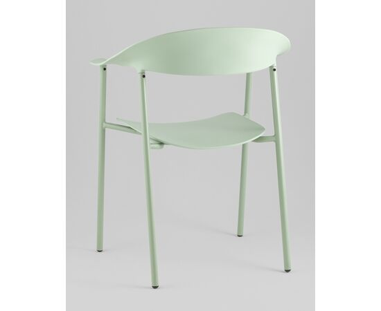 Стул Eila пластик зеленый, изображение 6 | Интернет магазин мебели и декора LifeDekor
