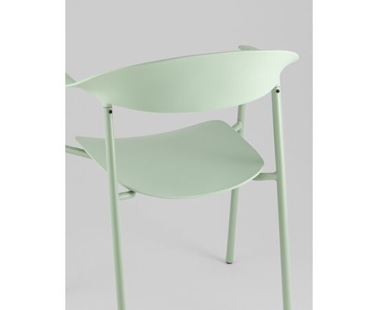 Стул Eila пластик зеленый, изображение 7 | Интернет магазин мебели и декора LifeDekor