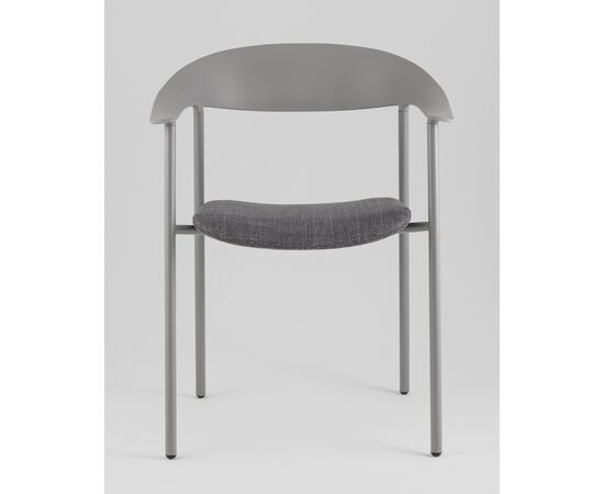 Стул Eila с подушкой пластик серый, изображение 5 | Интернет магазин мебели и декора LifeDekor