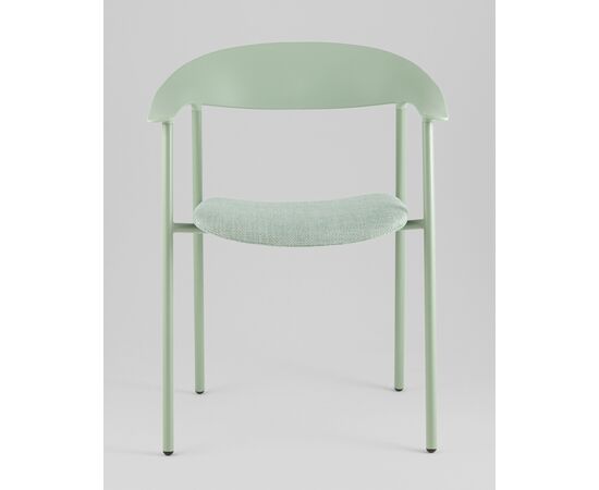 Стул Eila с подушкой пластик зеленый, изображение 5 | Интернет магазин мебели и декора LifeDekor