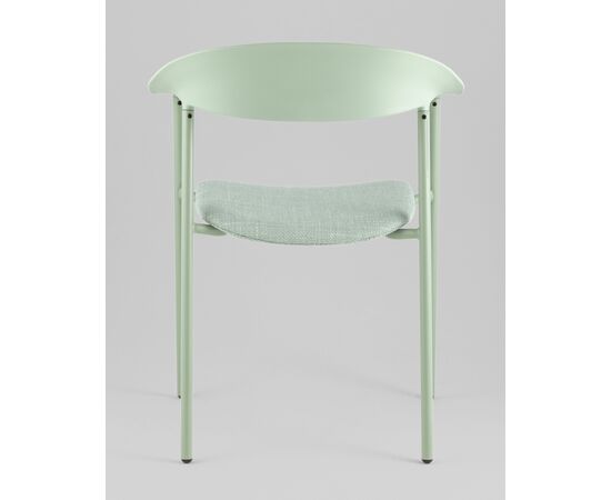 Стул Eila с подушкой пластик зеленый, изображение 7 | Интернет магазин мебели и декора LifeDekor
