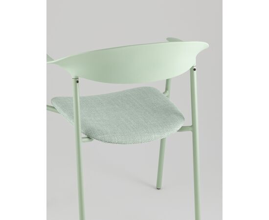 Стул Eila с подушкой пластик зеленый, изображение 9 | Интернет магазин мебели и декора LifeDekor
