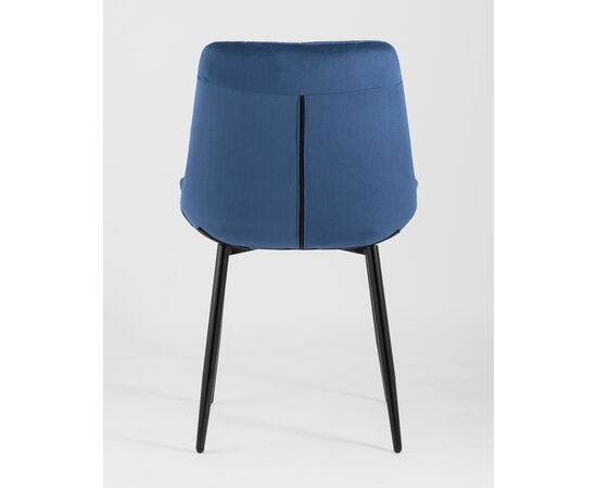 Стул Флекс велюр синий 4 шт., изображение 5 | Интернет магазин мебели и декора LifeDekor