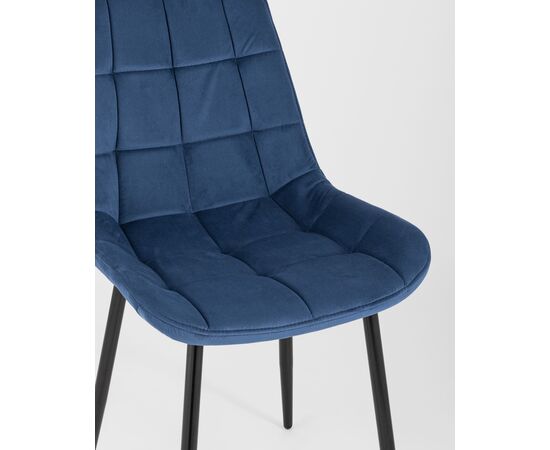 Стул Флекс велюр синий 4 шт., изображение 8 | Интернет магазин мебели и декора LifeDekor