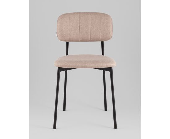 Стул Майло рогожка бежевый, изображение 3 | Интернет магазин мебели и декора LifeDekor