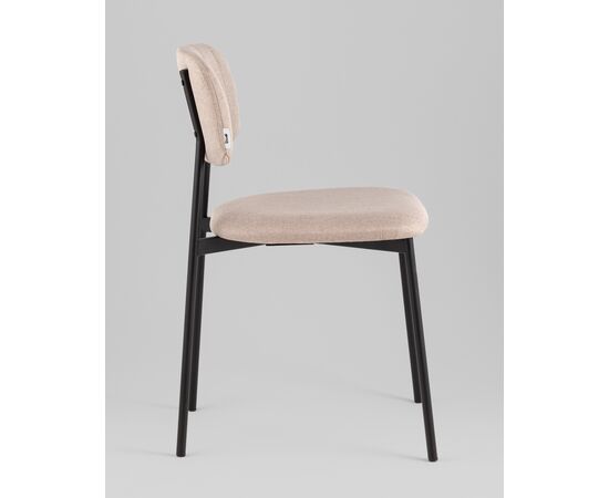 Стул Майло рогожка бежевый, изображение 4 | Интернет магазин мебели и декора LifeDekor