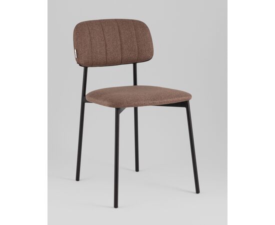 Стул Майло рогожка капучино, изображение 2 | Интернет магазин мебели и декора LifeDekor