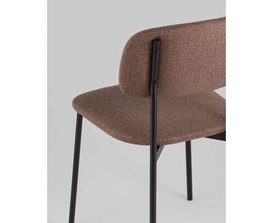 Стул Майло рогожка капучино, изображение 7 | Интернет магазин мебели и декора LifeDekor