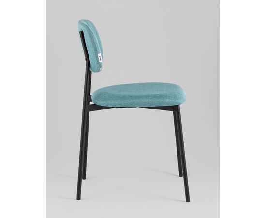 Стул Майло рогожка мятный, изображение 4 | Интернет магазин мебели и декора LifeDekor