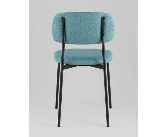 Стул Майло рогожка мятный, изображение 5 | Интернет магазин мебели и декора LifeDekor