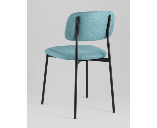 Стул Майло рогожка мятный, изображение 6 | Интернет магазин мебели и декора LifeDekor