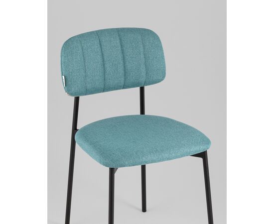 Стул Майло рогожка мятный, изображение 8 | Интернет магазин мебели и декора LifeDekor