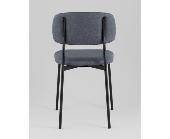 Стул Майло рогожка серо-синий, изображение 7 | Интернет магазин мебели и декора LifeDekor