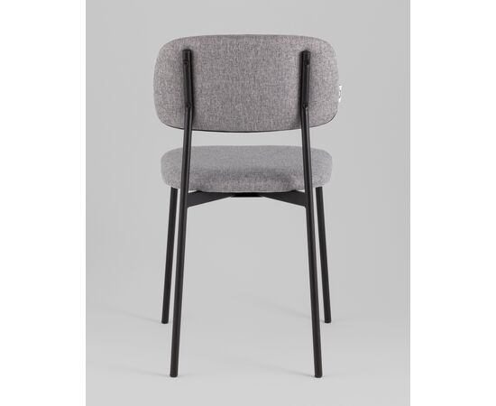 Стул Майло рогожка серый, изображение 5 | Интернет магазин мебели и декора LifeDekor