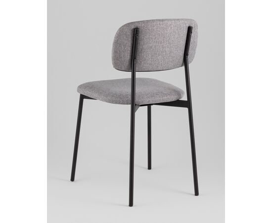 Стул Майло рогожка серый, изображение 6 | Интернет магазин мебели и декора LifeDekor