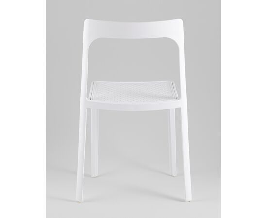 Стул обеденный Marty пластиковый белый, изображение 5 | Интернет магазин мебели и декора LifeDekor
