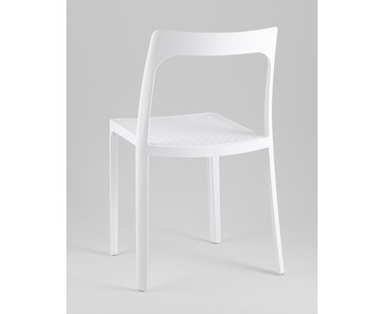 Стул обеденный Marty пластиковый белый, изображение 6 | Интернет магазин мебели и декора LifeDekor