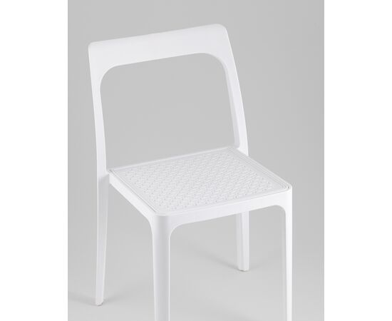 Стул обеденный Marty пластиковый белый, изображение 8 | Интернет магазин мебели и декора LifeDekor