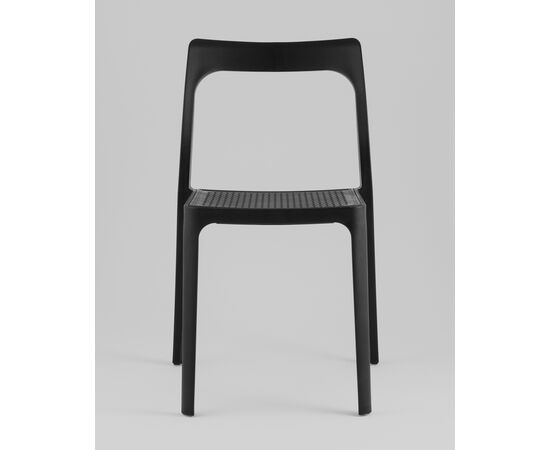 Стул обеденный Marty пластиковый черный, изображение 3 | Интернет магазин мебели и декора LifeDekor
