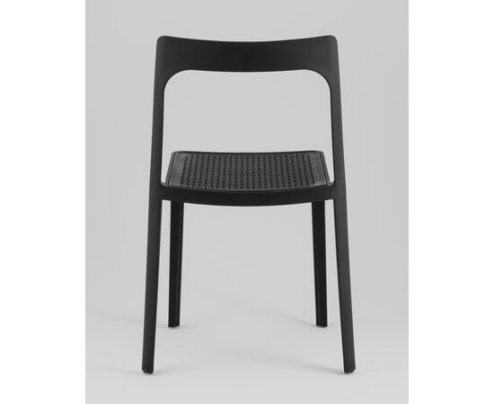 Стул обеденный Marty пластиковый черный, изображение 5 | Интернет магазин мебели и декора LifeDekor