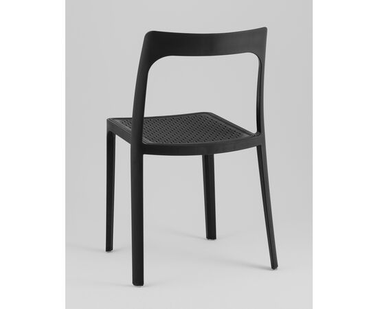 Стул обеденный Marty пластиковый черный, изображение 6 | Интернет магазин мебели и декора LifeDekor