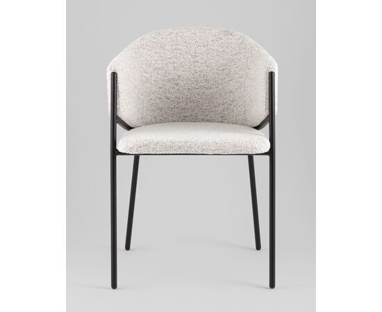 Стул обеденный Carmel бело-серый, изображение 3 | Интернет магазин мебели и декора LifeDekor