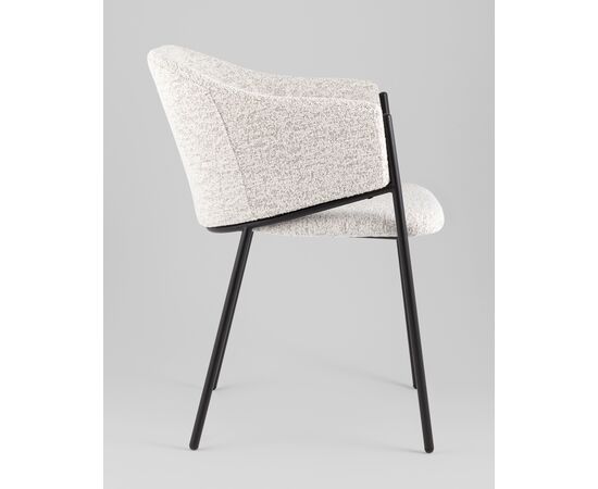 Стул обеденный Carmel бело-серый, изображение 4 | Интернет магазин мебели и декора LifeDekor