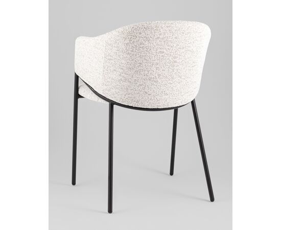 Стул обеденный Carmel бело-серый, изображение 6 | Интернет магазин мебели и декора LifeDekor