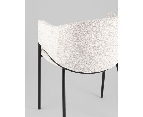 Стул обеденный Carmel бело-серый, изображение 7 | Интернет магазин мебели и декора LifeDekor