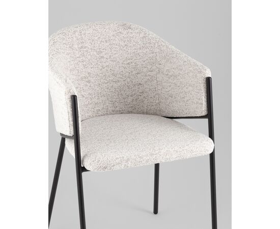 Стул обеденный Carmel бело-серый, изображение 8 | Интернет магазин мебели и декора LifeDekor