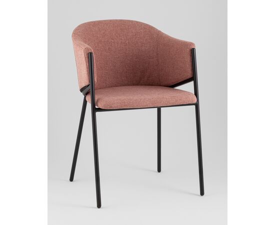 Стул обеденный Carmel пыльно-розовый, изображение 2 | Интернет магазин мебели и декора LifeDekor