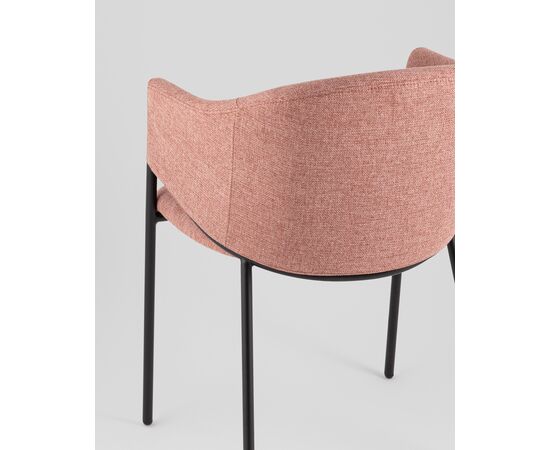 Стул обеденный Carmel пыльно-розовый, изображение 9 | Интернет магазин мебели и декора LifeDekor