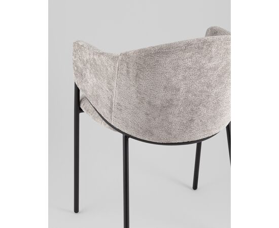 Стул обеденный Carmel серый, изображение 9 | Интернет магазин мебели и декора LifeDekor