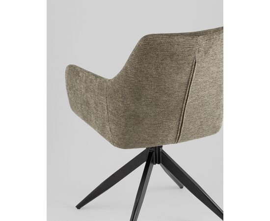 Стул обеденный Enid серо-зеленый, изображение 7 | Интернет магазин мебели и декора LifeDekor