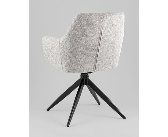 Стул обеденный Enid светло-серый, изображение 6 | Интернет магазин мебели и декора LifeDekor