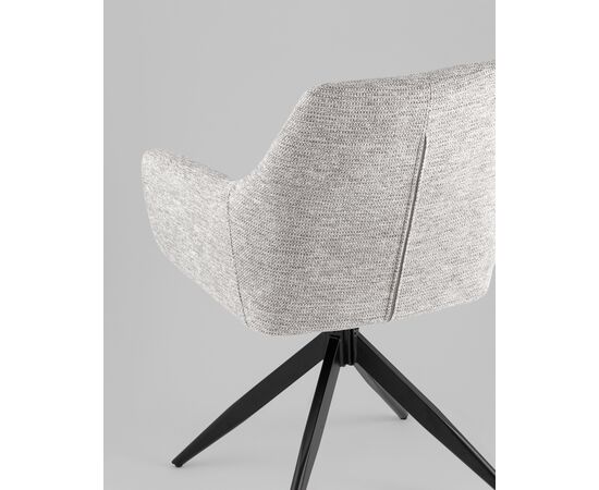 Стул обеденный Enid светло-серый, изображение 7 | Интернет магазин мебели и декора LifeDekor