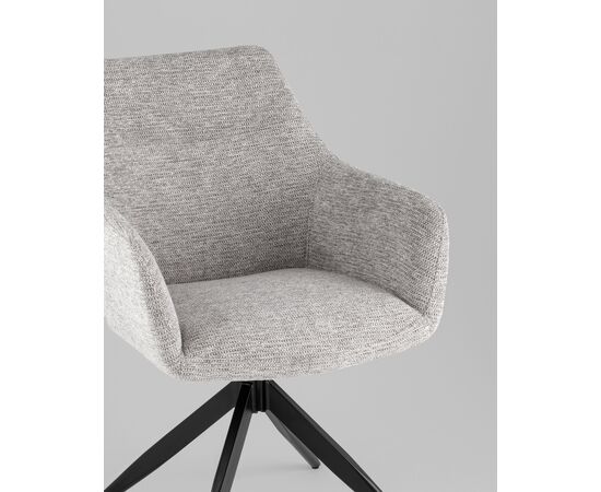 Стул обеденный Enid светло-серый, изображение 8 | Интернет магазин мебели и декора LifeDekor