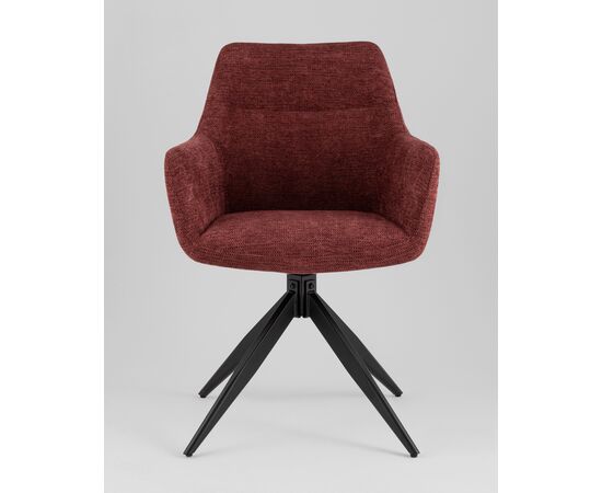 Стул обеденный Enid винно-красный, изображение 3 | Интернет магазин мебели и декора LifeDekor