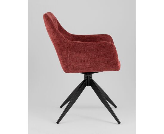 Стул обеденный Enid винно-красный, изображение 4 | Интернет магазин мебели и декора LifeDekor