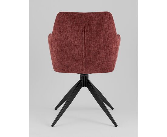 Стул обеденный Enid винно-красный, изображение 5 | Интернет магазин мебели и декора LifeDekor