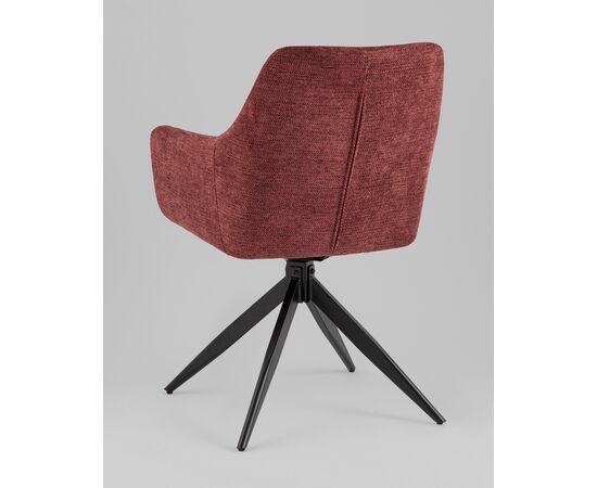 Стул обеденный Enid винно-красный, изображение 6 | Интернет магазин мебели и декора LifeDekor