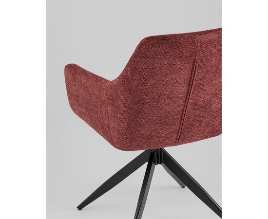 Стул обеденный Enid винно-красный, изображение 7 | Интернет магазин мебели и декора LifeDekor