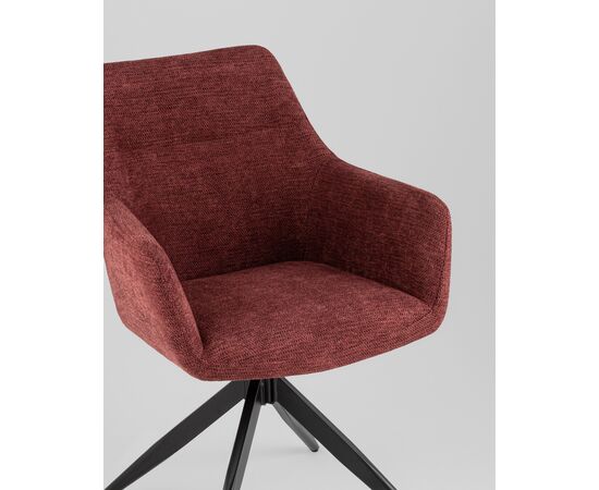 Стул обеденный Enid винно-красный, изображение 8 | Интернет магазин мебели и декора LifeDekor