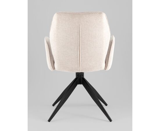 Стул обеденный Helm рогожка бежевый, изображение 5 | Интернет магазин мебели и декора LifeDekor